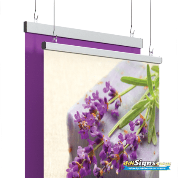 Poster Hangers, Banner Hanging Systems, Sign Hanging Hardware