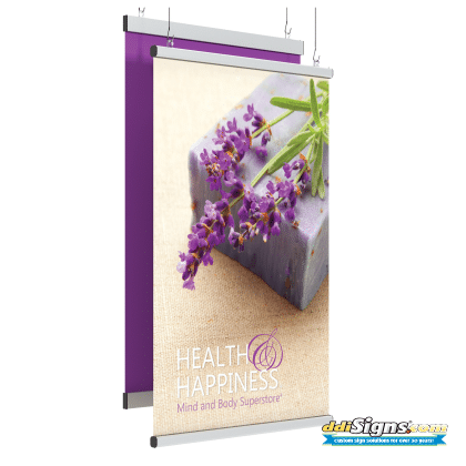 Aluminum Snap Graphic Gripper Bars DDI Signs