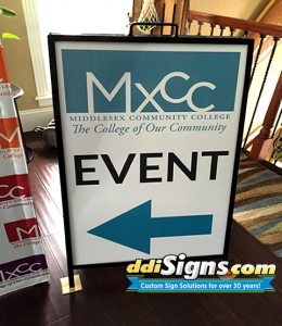 Custom Metal A Frame Sign