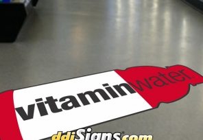 Custom Retail POP Floor Decals