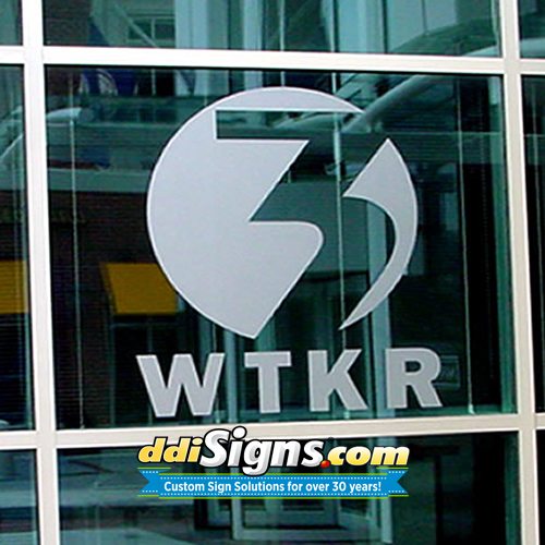 Etched Glass Signs & Office Logos