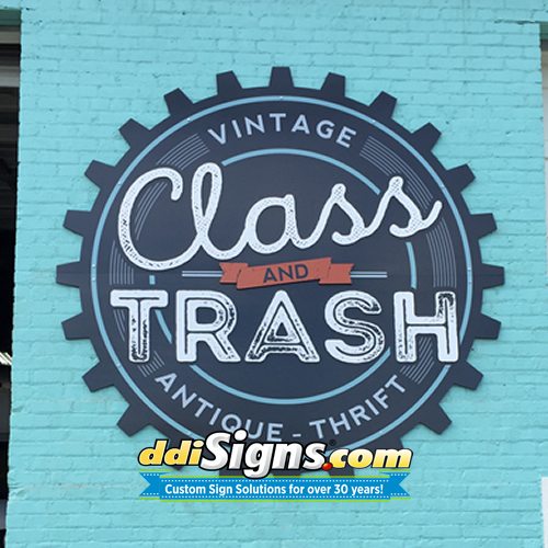 Custom Sign Design Services Exterior Retail Sign