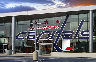 DDI Signs Washington Capitals Adhesive Window Decals Washington DC