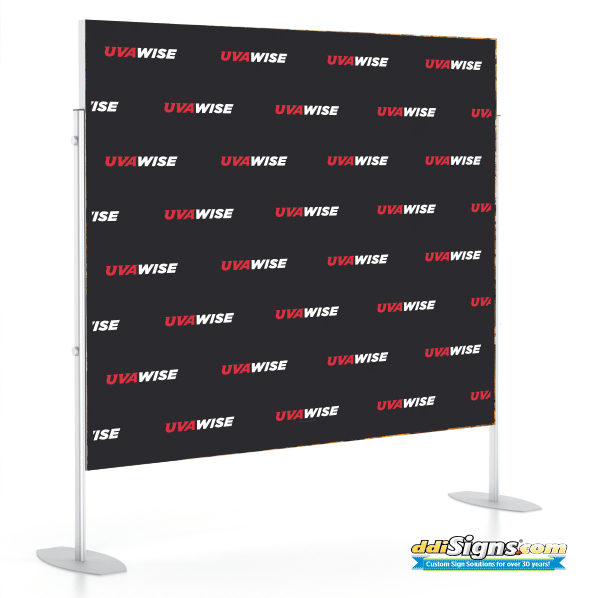 Fabric Frame SEG Step and Repeat Stand
