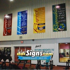 Fitness Center Banners Gym Banners Wall Graphics