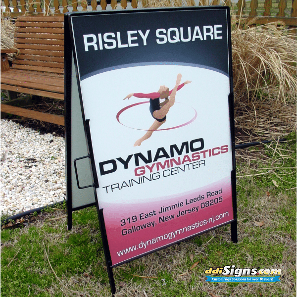 Heavy Duty A Frame Metal Sign