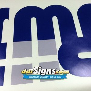 Printed Etched Vinyl for office window. Sports Arena Etch Window Graphic Vinyl
