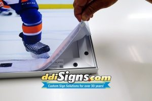 SEG Silicone Edge Graphic Frame close up