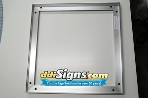 SEG Silicone Edge Graphic Frame close up 4