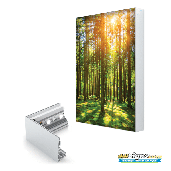 Silicone Edge Graphics Lightbox - ELAN Print