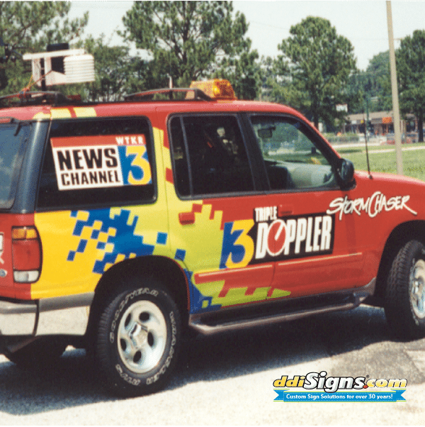 Vehicle Vinyl Logos