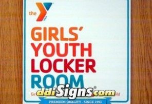 Printed PVC Room ID Signs
