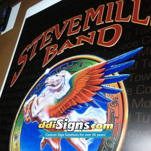 DDI Signs Banner for Steve Miller Band
