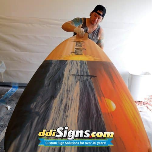 Surfboard Inlay Prints