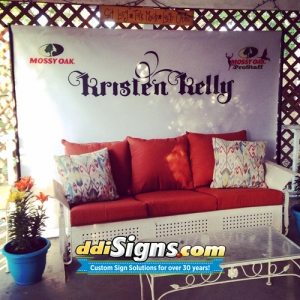 DDI Signs Pop Up Banner Display Music 1. Band Backdrop. Stage Banner.