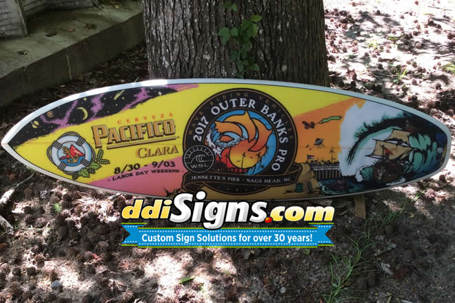 Custom Surfboard Graphics