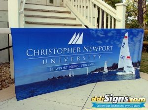 table banner