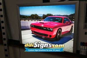 Custom Indoor LED Frames Single Side LED Snap Frames