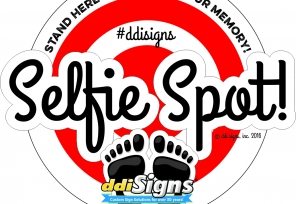 Selfie Spot Decals