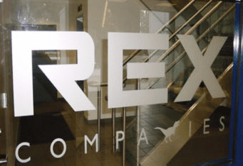 Etched Glass Logo Vinyl