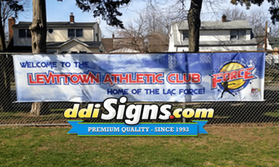 Sports Mesh Fence Banner