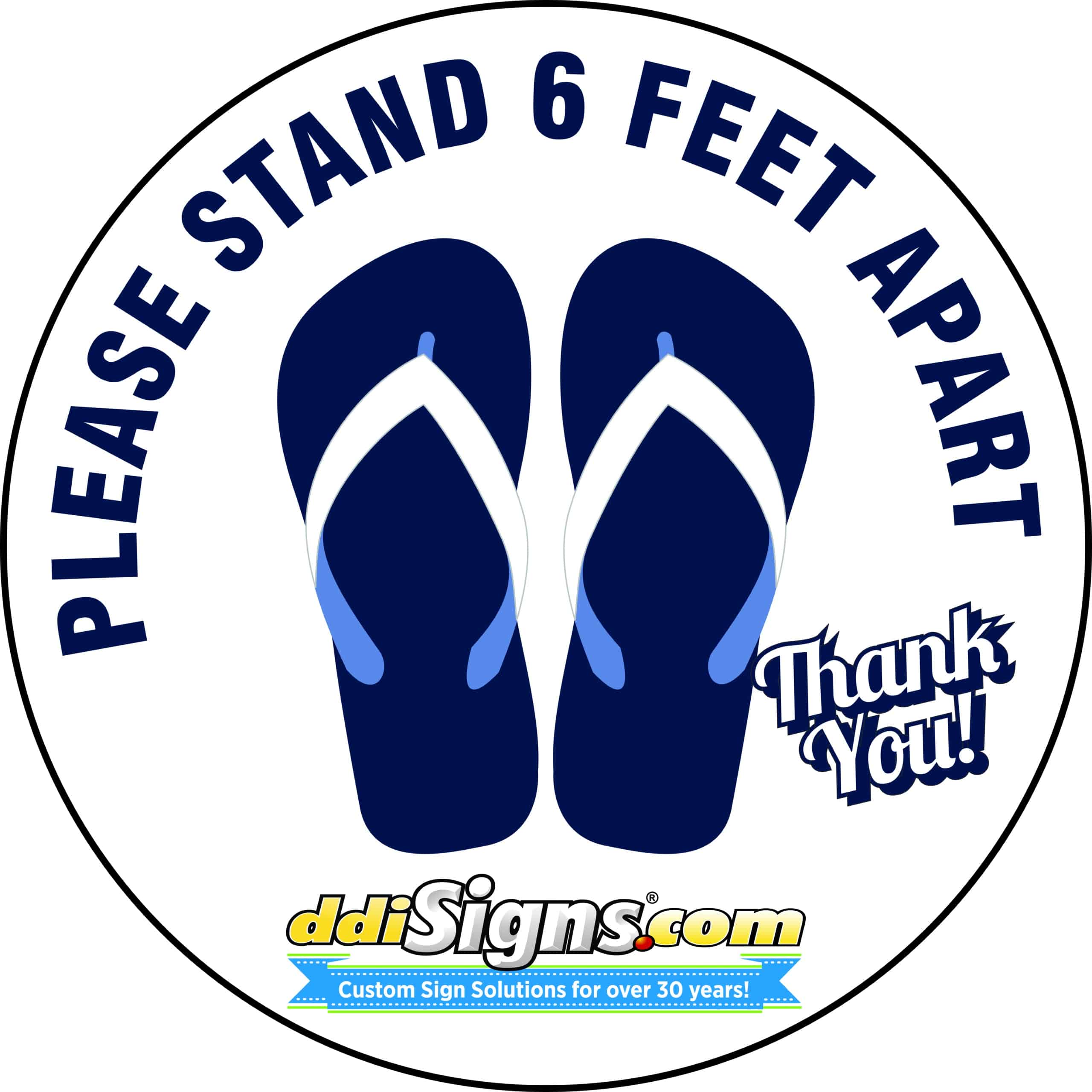 Social Distancing Floor Stickers Social Distancing Floor Stickers