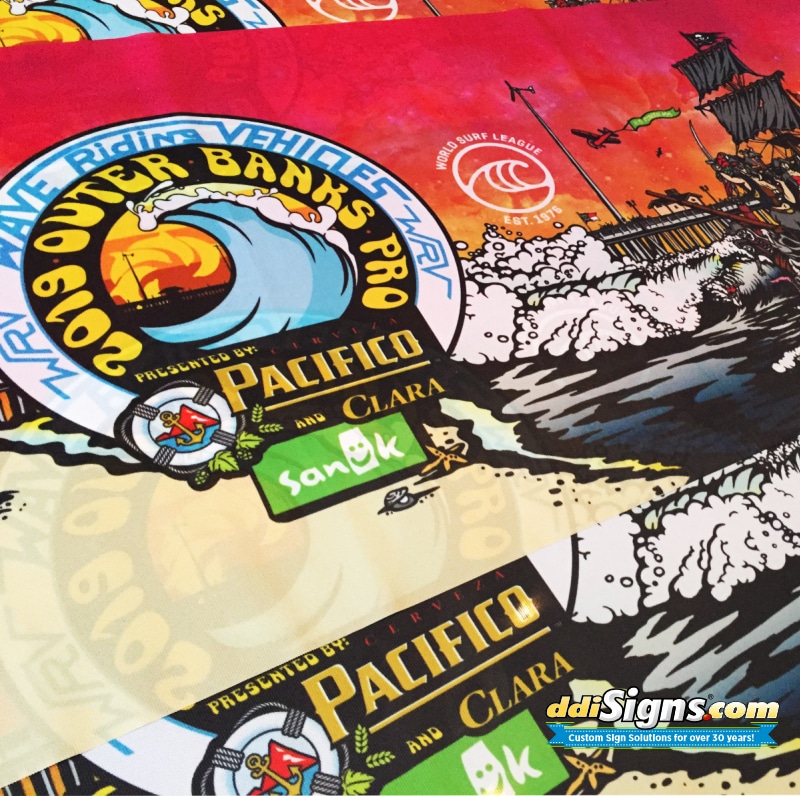 Fabric Inlays for Surfboard Graphics
