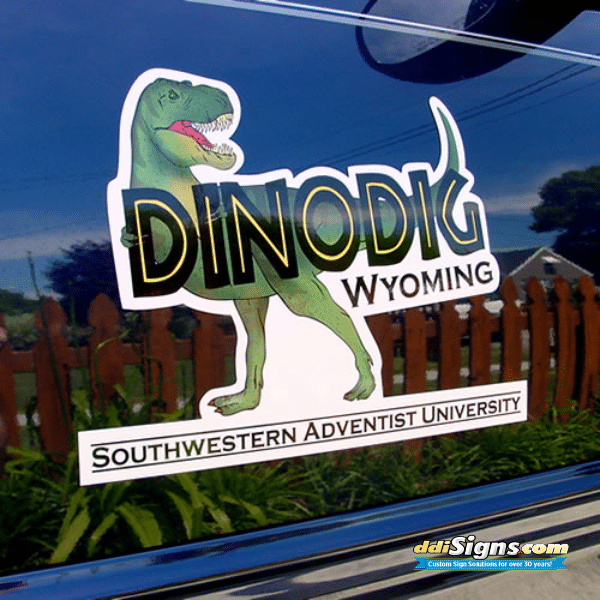 custom car magnet sign