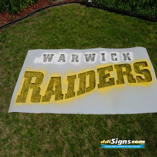 PVC stencils