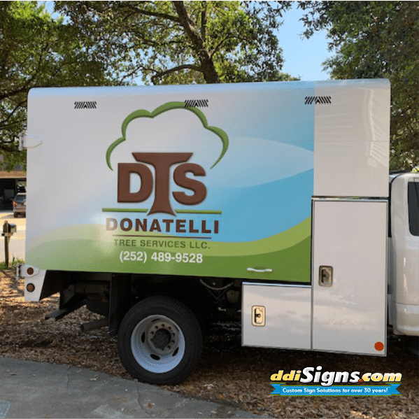 Vehicle Signage, Lettering and Wraps